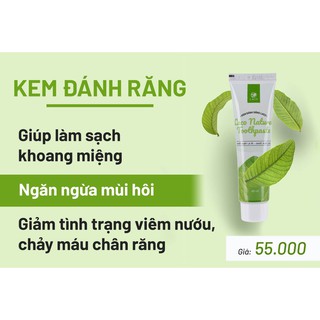 Kem đánh răng hữu cơ Laco vị ổi