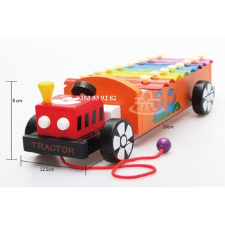 Đàn xylophone 8 âm (mẫu ô tô)