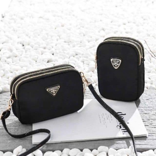 Túi nữ đeo chéo jingpin vải dù chống nước bền đẹp