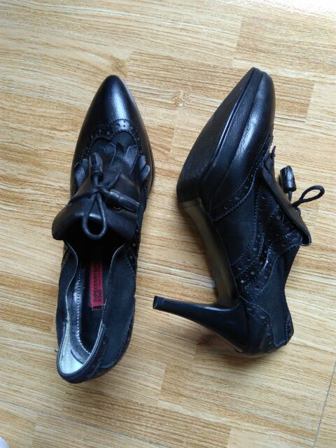 Bốt da thật size 37-37.5