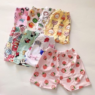 Set 5 quần đùi bozip mềm cho bé