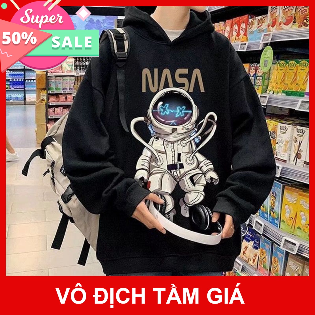 (Hot Trend) ÁO KHOÁC HOODIE NỈ NGOẠI Phi Hành Gia Nasa (HD4000 - Dày Đẹp) (hoodie1996) Mẫu 04