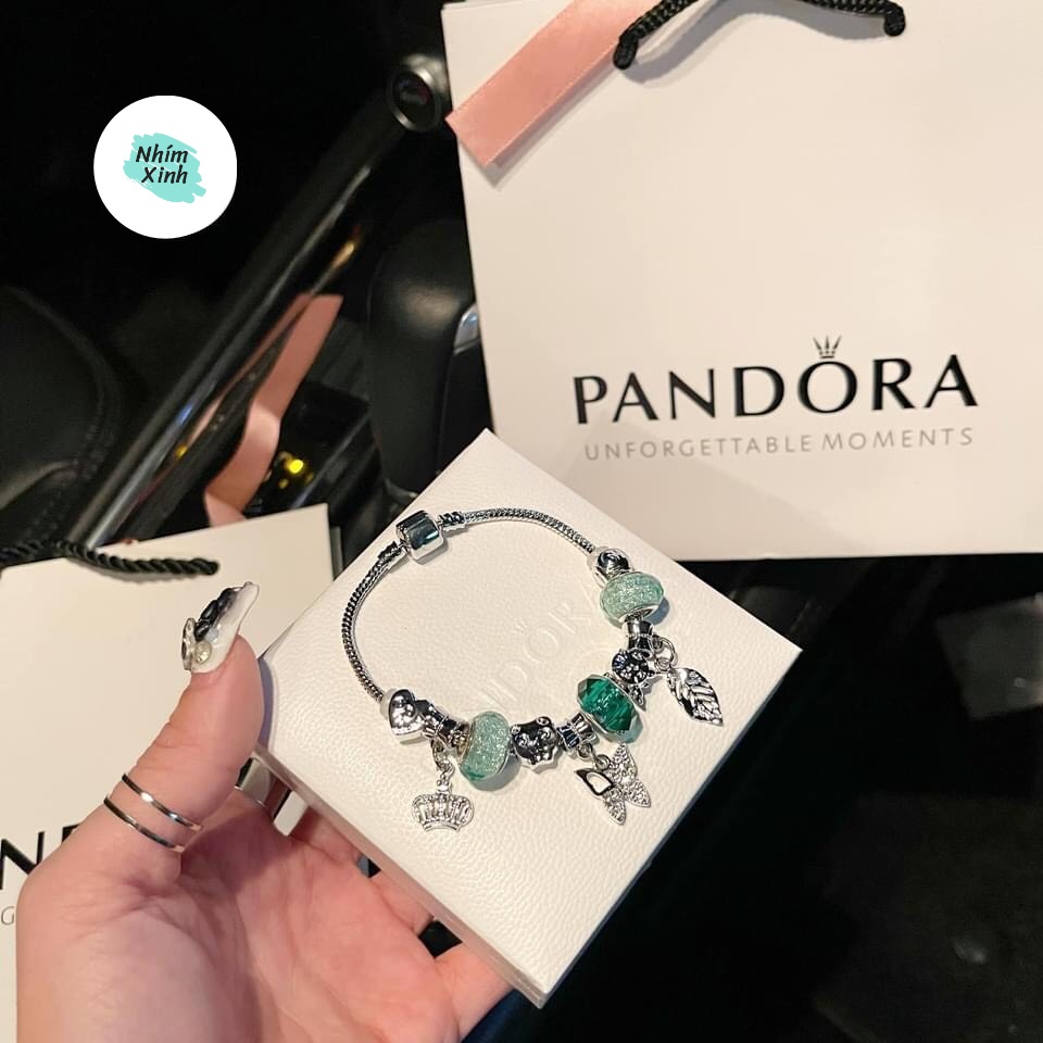 Vòng Tay/Lắc Tay Charm Đính Đá Sẵn Hàng - Siêu Xinh, Sang Chảnh - Thích Hợp Đeo Đi Chơi, Dự Tiệc