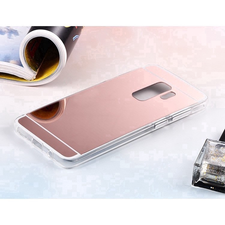 Ốp điện thoại TPU mềm mạ điện tráng gương cho Samsung S9 Plus.
