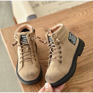 Giày bé trai trẻ em cao cổ boot cổ ngắn