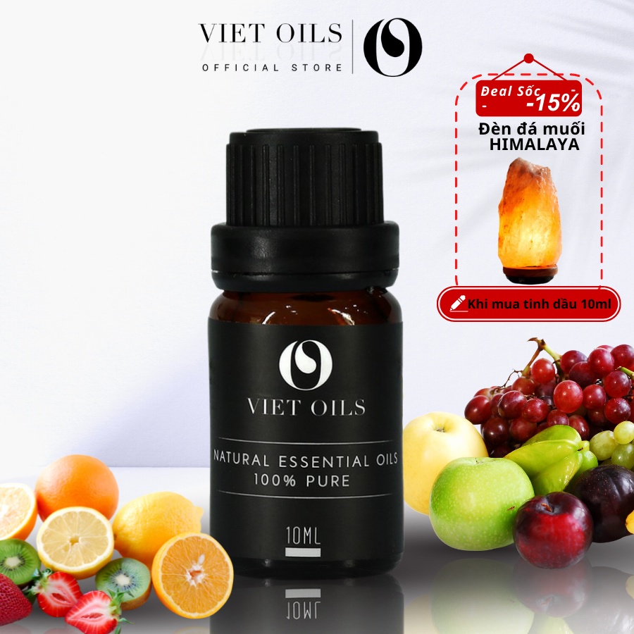 Tinh dầu MIX FRUITS Viet Oils dung Tích 10ml hương hoa quả chiết xuất thiên nhiên