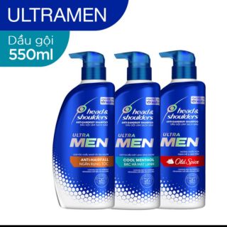 Dầu gội đầu head & shoulders 550ml