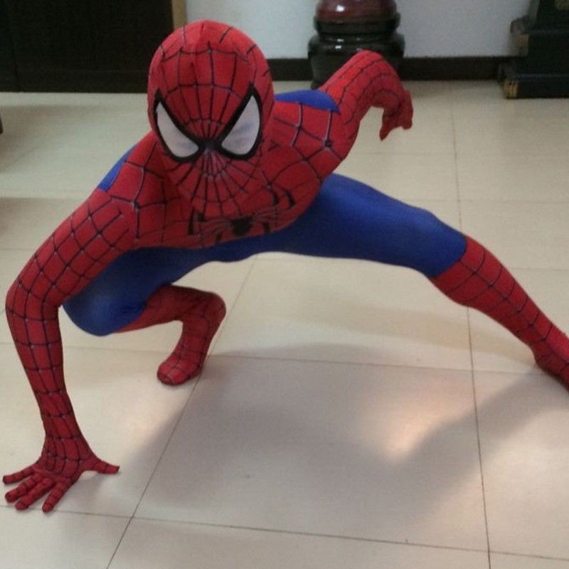 Bộ đồ hóa trang Spider Man cho bé trai 11 -12 tuổi