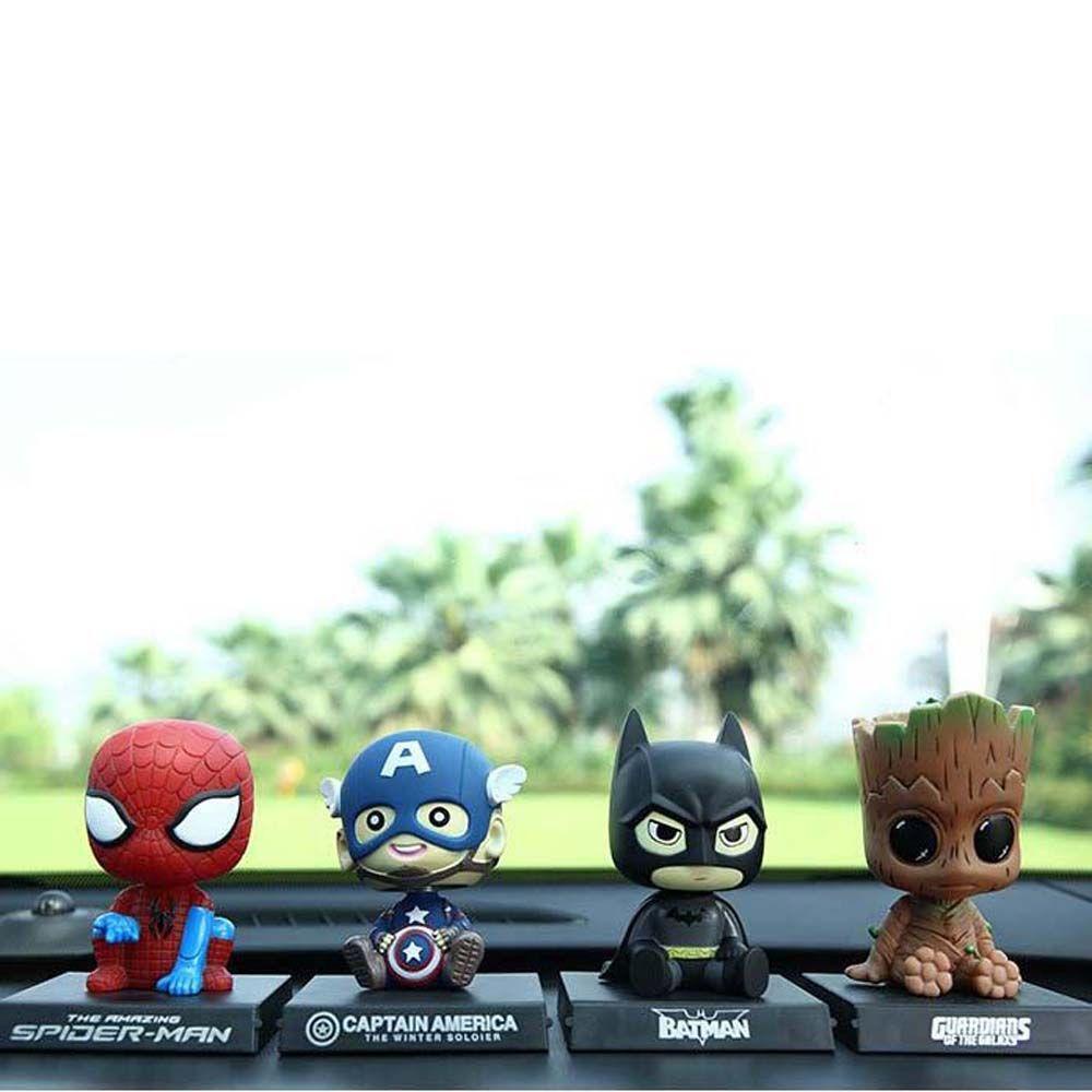 Đồ trang trí Nhân Vật Captain America Trang Trí Xe Hơi