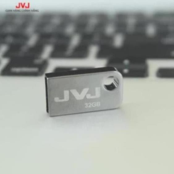 USB 32G/64GB/16GB/8GB/4GB JVJ FLASH S2 siêu nhỏ gọn vỏ kim loại - USB chống nước 2.0 tốc độ upto 100MB/s BH 2 Năm