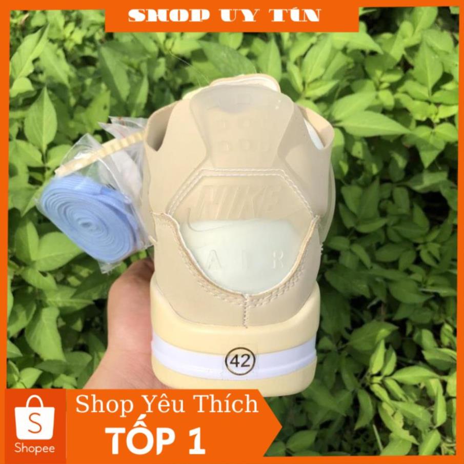 4Giày air jordan 4 retro off white kem , Giày sneaker JD4 màu kem siêu hot mới nhất | BigBuy360 - bigbuy360.vn