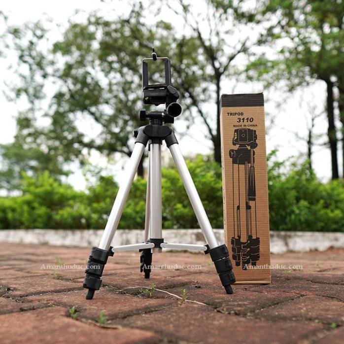 Tripod Điện Thoại | Giá Đỡ | Gậy Chụp Ảnh 3 Chân | Cây Chụp Hình Tự Sướng | Selfie Kết Hợp Remote Bluetooth TF 3110