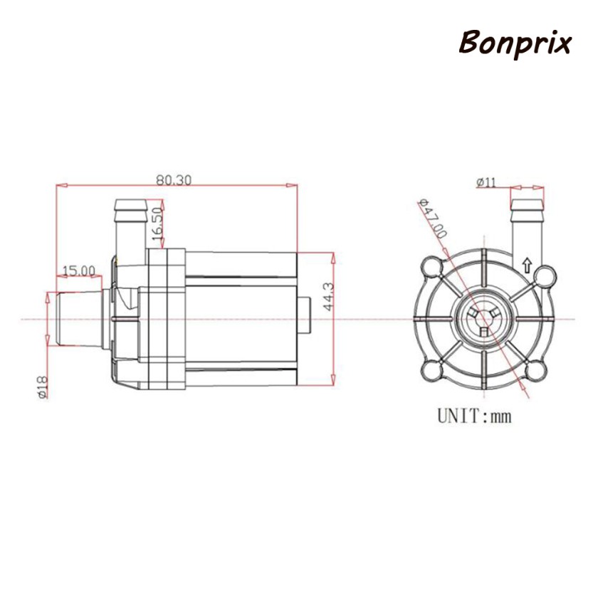 Máy Bơm Nước Chìm Không Chổi Than V / 24V Tiếng Ồn Thấp Chống Thấm Nước Cho Hồ Bơi