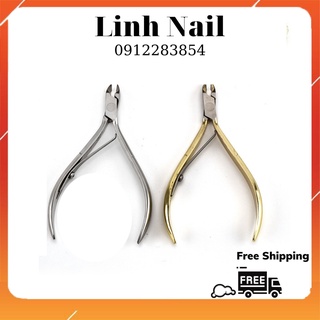 Kìm Nhặt Da Bán Nguyệt Mũi 16 Cao Cấp - Hàng Loại 1