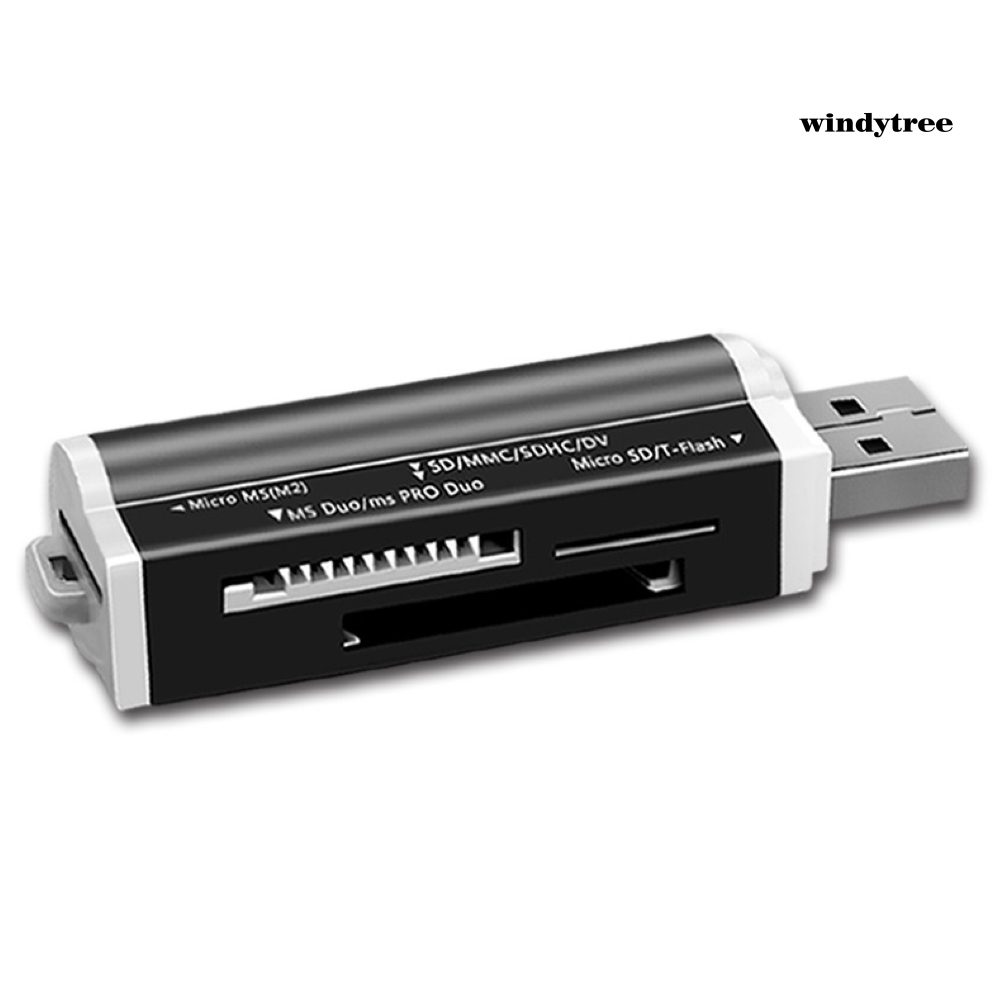 Đầu Đọc Thẻ Nhớ Usb Tf / Micro-sd / Ms / M2 4 Trong 1 Cho Máy Tính | BigBuy360 - bigbuy360.vn