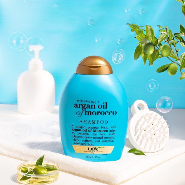 Dầu Gội - Xả OGX Renewing + Argan oil of Morocco 385mL