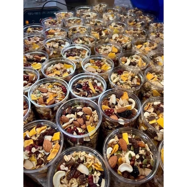 Ngũ cốc granola sấy mật ong hủ 0,5kg