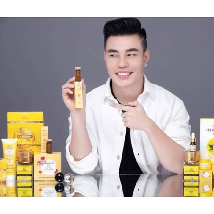Combo Kem Face Collagen X3 Và Serum Collagen X3 Đông Anh  Giúp Da Trắng Sáng, Ngừa Mụn, Phục Hồi Da Hư Tổn