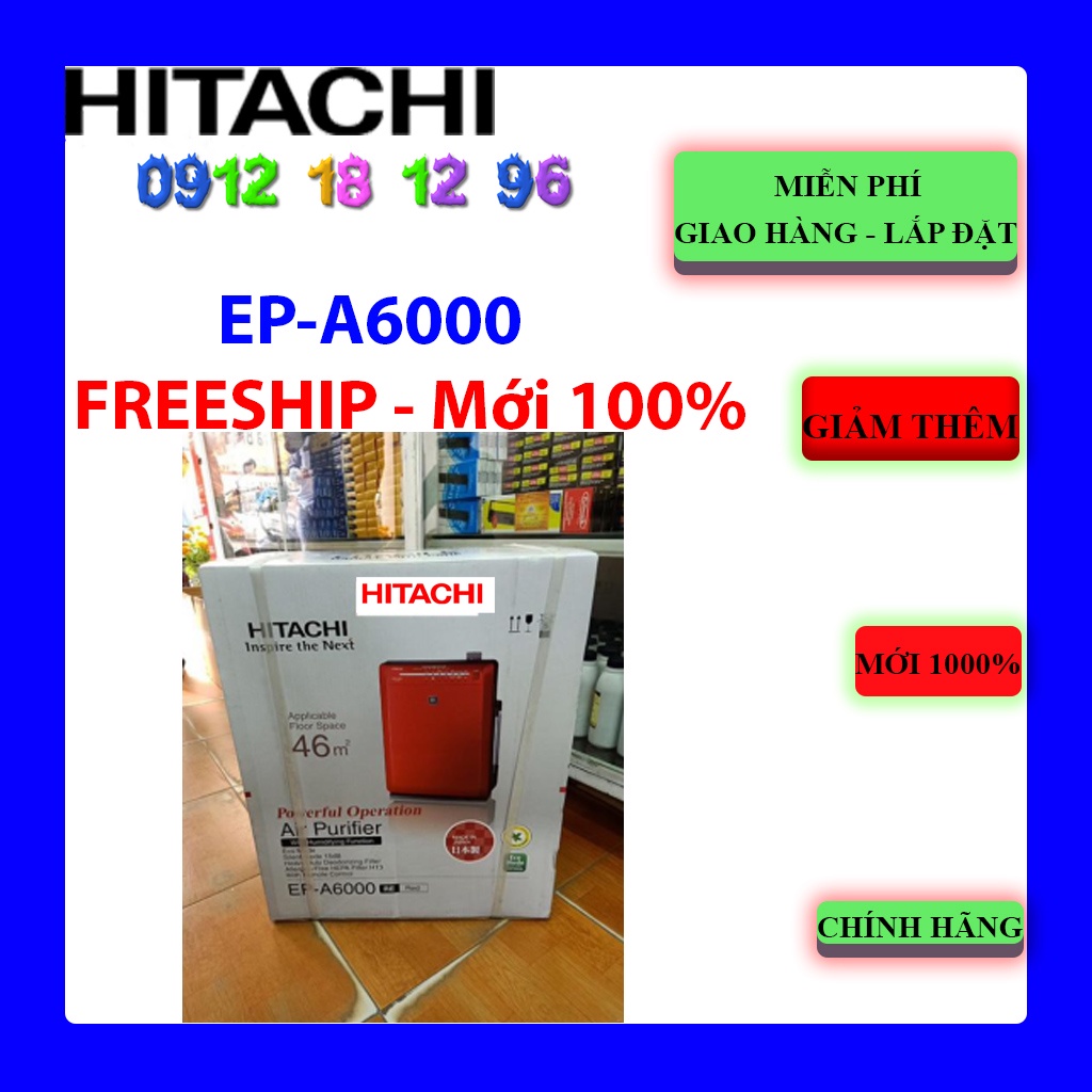 FREESHIP_MÁY LỌC KHÔNG KHÍ HITACHI EPA6000 240 (RE)