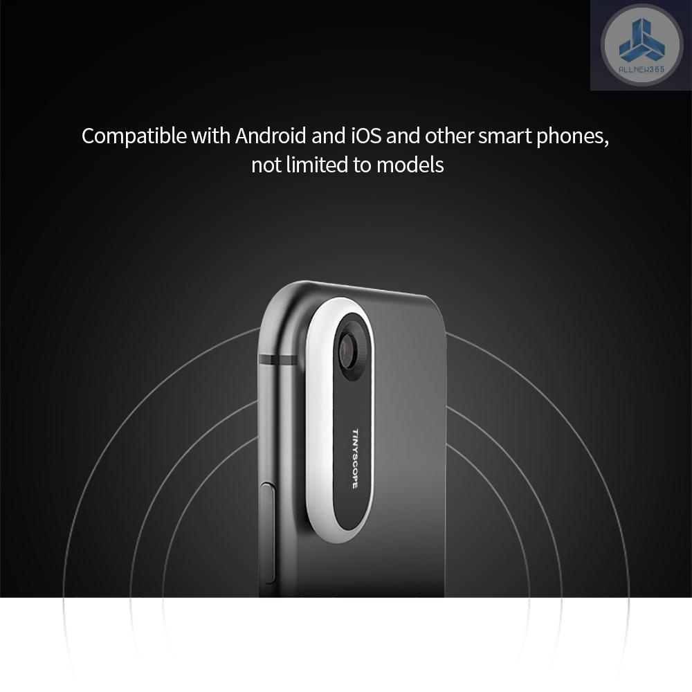 Kính Hiển Vi 20x-400x Cho Điện Thoại Android / Ios