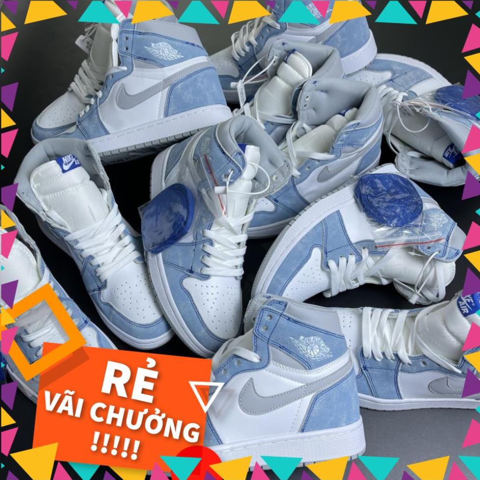 Giày Sneaker 𝒋𝒐𝒓𝒅𝒂𝒏 1 𝒉𝒚𝒑𝒆𝒓 𝒓𝒐𝒚𝒂𝒍 , giày 𝒋𝒐𝒓𝒅𝒂𝒏 1 𝒉𝒚𝒑𝒆𝒓 𝒓𝒐𝒚𝒂𝒍  Da Phấn Giày Thể Thao Nam Nữ Cao Cổ