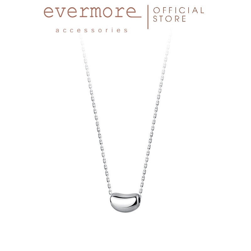 Dây chuyền bạc EVERMORE, vòng cổ bạc hạt đậu Magic Bean phong cách thanh lịch, minimalism - D047