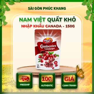 Nam việt quất khô nhập khẩu Canada - dried cranberry Dan.D.Pak 150g,không chất bảo quản,giải độc tố trong cơ thể,làm đẹp