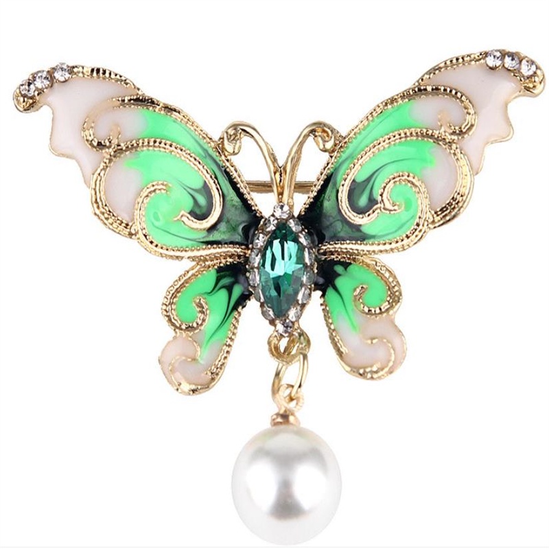 Thời Trang Ghim Cài Áo Hình Bọ Cánh Cứng Đính Đá Cá Tính