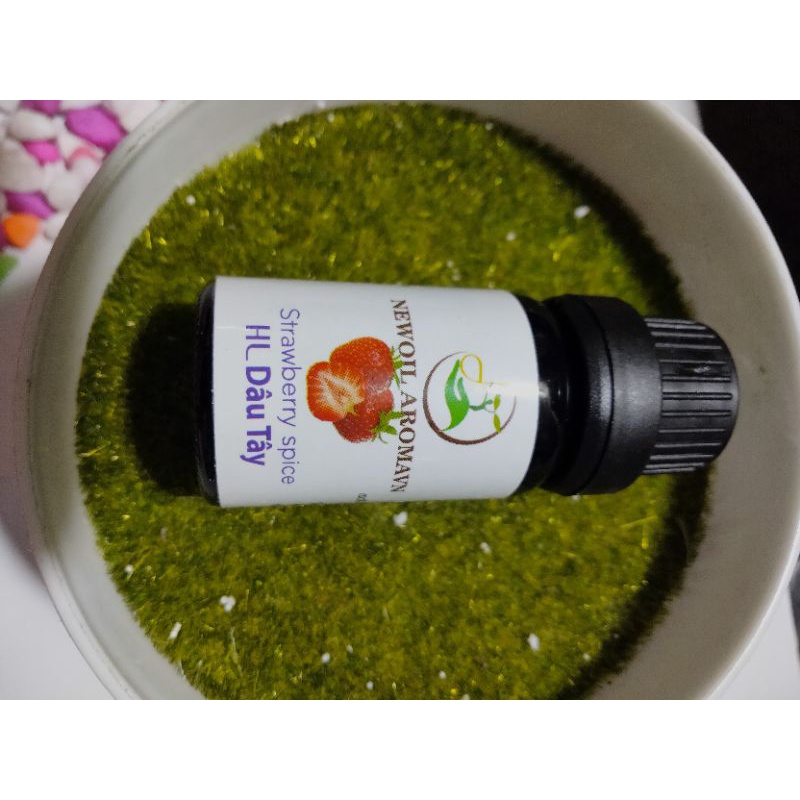 Tinh dầu Dâu Tây Strawberry Nature Life, xuất sứ thiên nhiên không pha tạp chất, có giấy kiểm định COA