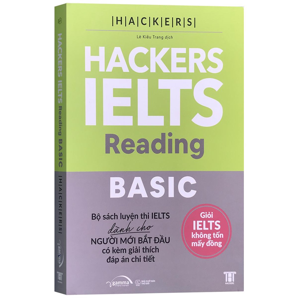 Sách - Hackers IELTS: Reading Basic, Listening Basic, Speaking Basic, Writing Basic... (lẻ tùy chọn)