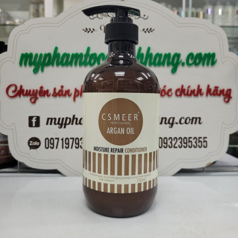 LẺ DẦU GỘI HOẶC DẦU XẢ CSMEER ARGAN OIL CHÍNH HÃNG CÔNG TY 500ml - 750ml