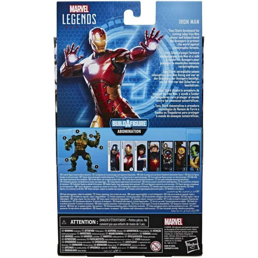 Marvel Legends Gamerverse Avengers Iron Man 6 Inch Action Figure Toy Mô Hình Nhân Vật Người Sắt Trong Marvel Legends 6 Inch