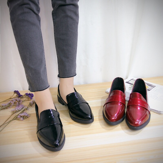 (Order-ảnh thật) GL01 - Giày Loafer Style Hàn Quốc các mẫu