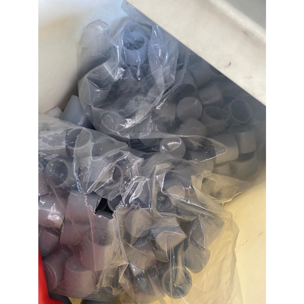 Nắp chụp, nắp bịt trơn ống nước nhựa PVC 21mm-114mm, bịt ren trong, ren ngoài, phụ kiện ống nước