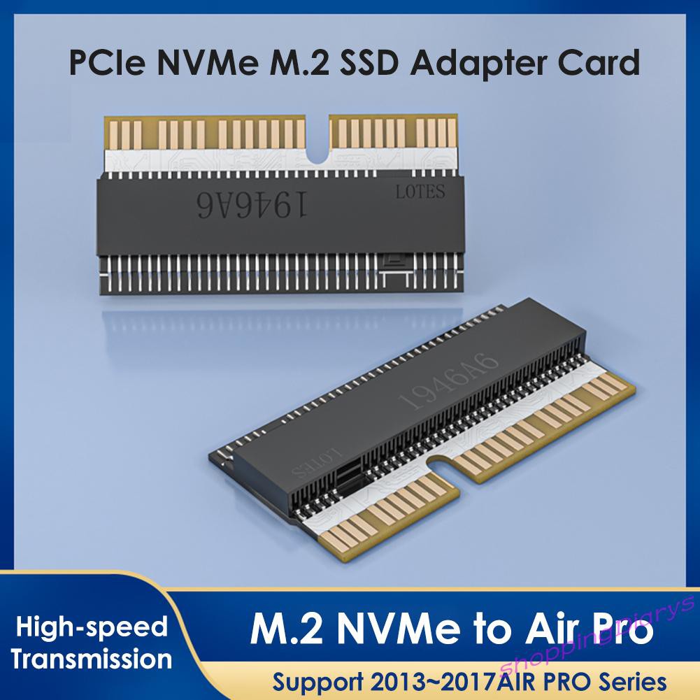 ✤Sh✤ M.2 NVMe PCIe SSD to Laptop Adapter for Apple Macbook Air Pro PCI-E x4 2280