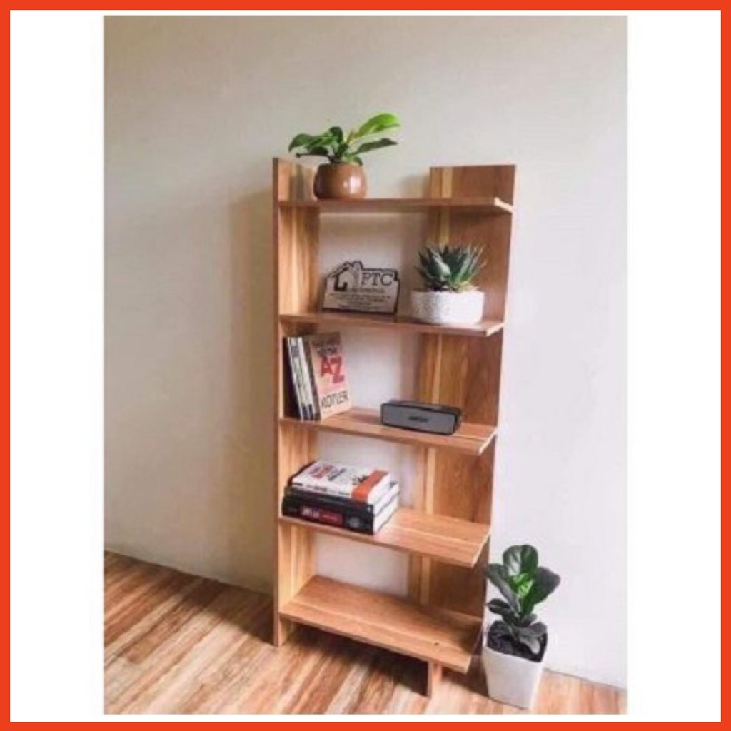 (Giá Tốt Nhất) Kệ Sách Gỗ 5 Tầng Đa Năng Bằng Gỗ Cứng Cực Đẹp | BigBuy360 - bigbuy360.vn