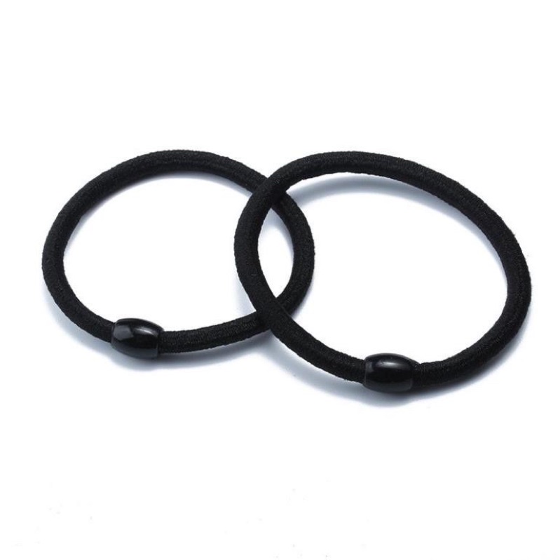 dây buộc tóc đen tco giãn thời trang sành điệu