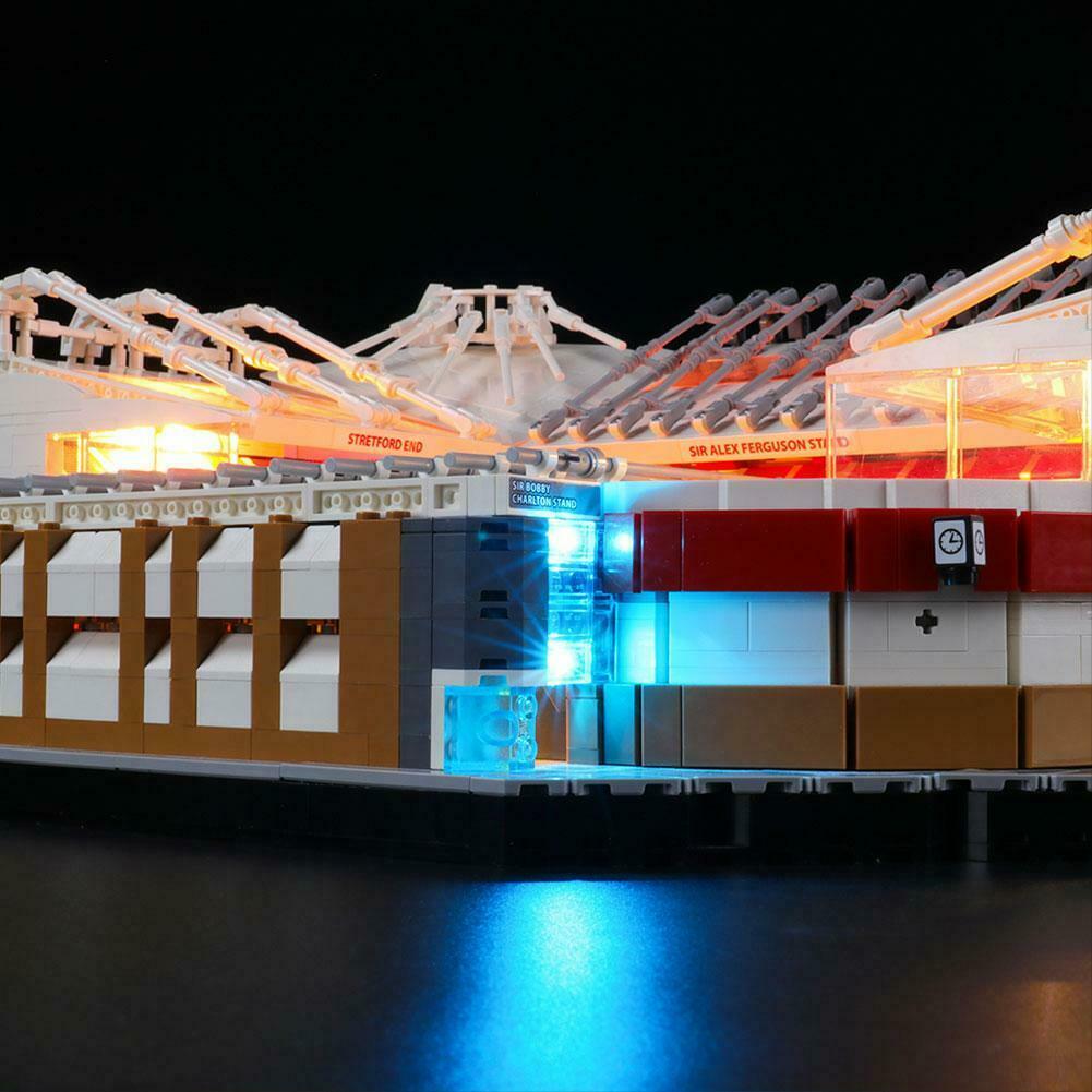 Đèn Led Trang Trí Lego 10272 Creator Expert Old Manchester United Trafford X3Y4