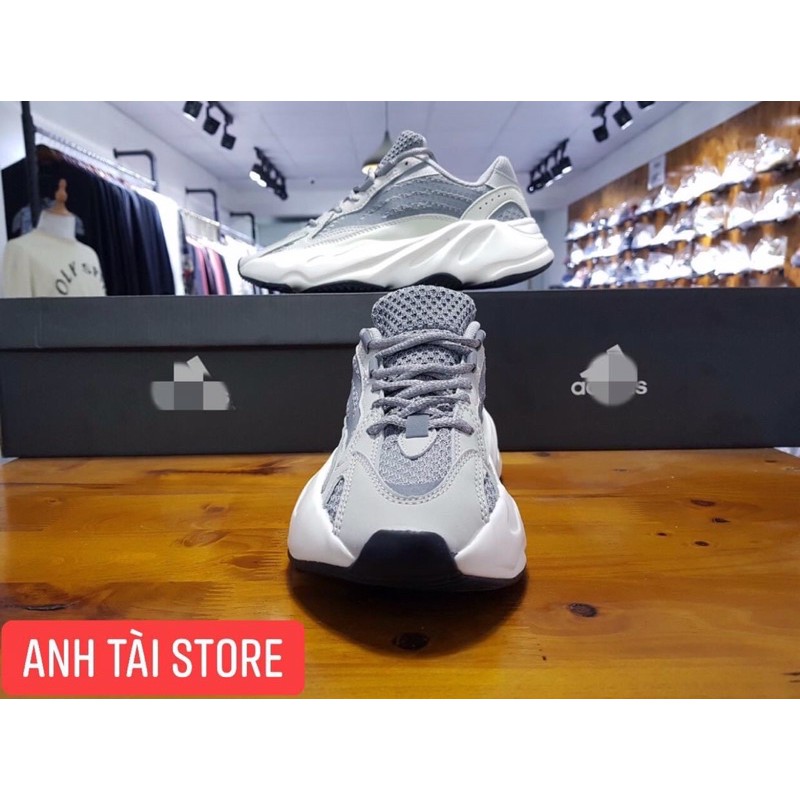 (⚡️Tặng ful bok⚡️ tất ⚡️Quà ⚡️Zep một môt⚡️) Giày sneakers nam nữ 700 trắng phản quang.Đế bot êm chân tăng chiều cao G23 | BigBuy360 - bigbuy360.vn