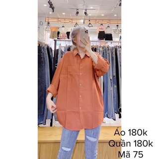 Quần Jean Ôm Lưng Cao Mã 75