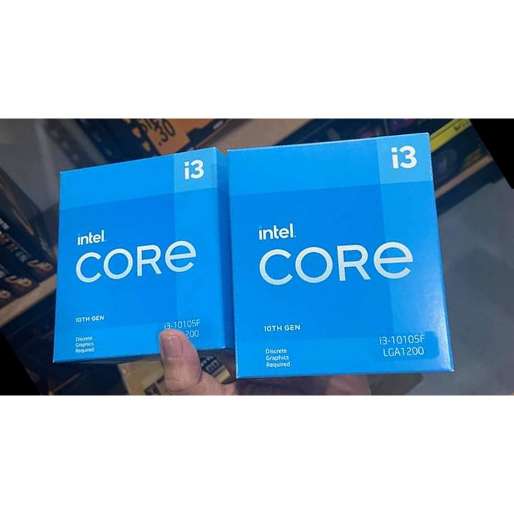 CPU i3 10105F, i3 10100f LGA1200 Box BH 36 Tháng, cpu máy tính i3 10105f, i3 10100f