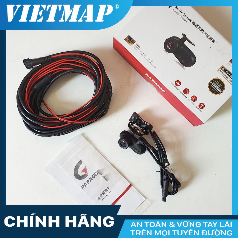 Camera lùi tích hợp cho bộ Camera hành trình Vietmap Papago S70G