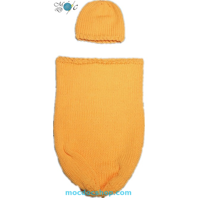 Nhộng chũn cho bé sơ sinh - Túi ngủ len cho bé sơ sinh chụp hình - đồ len handmade