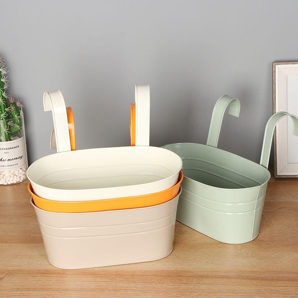 SUYO Chậu Trồng Cây Treo Tường Bằng Kim Loại Trang Trí Nhà Cửa