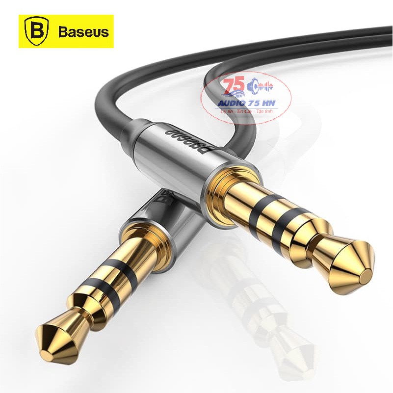 {CHính hãng} Cáp Aux Audio 3.5mm Baseus M30 - Dây cáp âm thanh 3.5 chất lượng cao dài từ 0.5M-1.5M