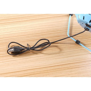 Quạt lồng sắt mini nguồn cổng usb có đế để bàn