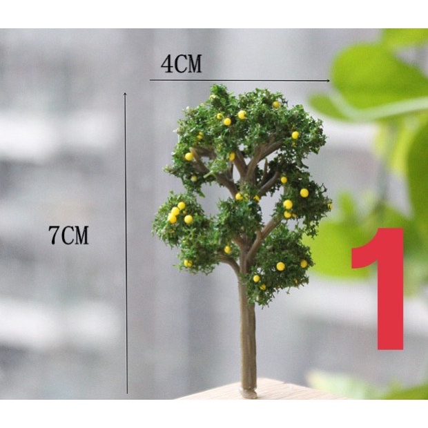 Mô Hình Cây Ăn Qủa , Cây Hoa , Cây Trang Trí Tiểu Cảnh Terarium , Sen Đá , Xương Rồng , Phụ Kiện Trang Trí Tiểu Cảnh