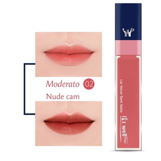Son Kem Lì It's Well Plus Lip Velvet Semi Matte