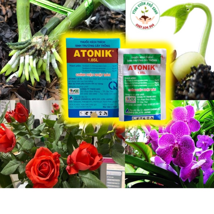ATONIK 1.8SL - Phân bón lá Kích Thích tăng trưởng, kích thích nảy mầm