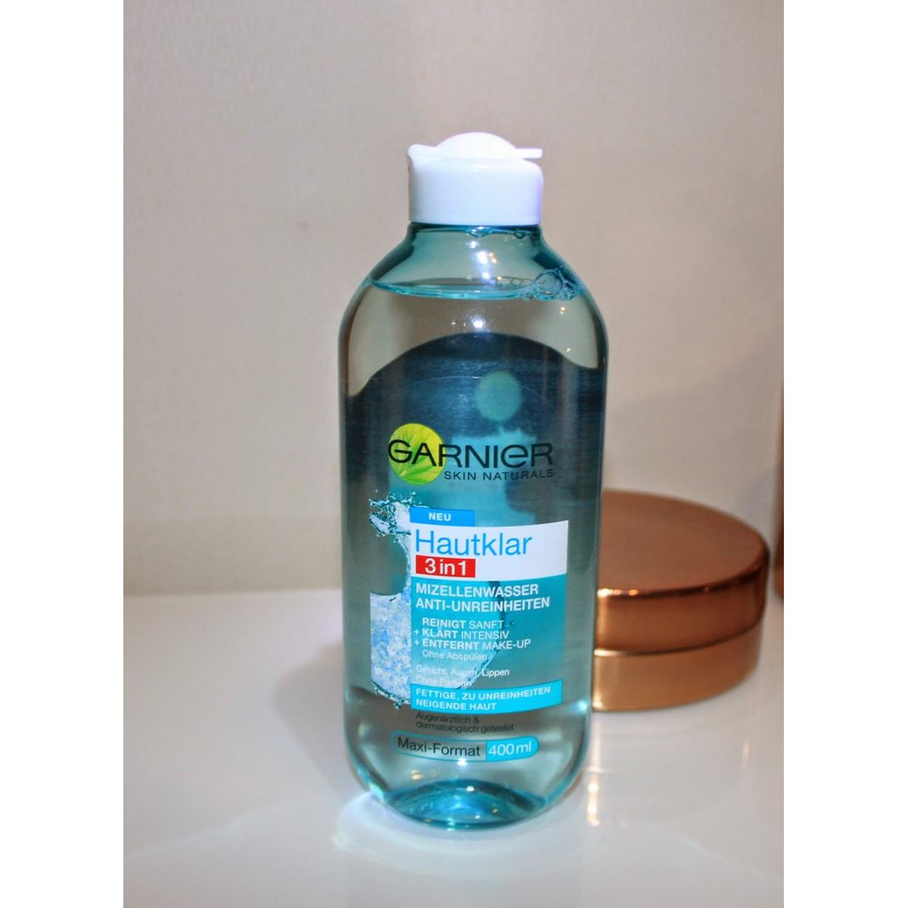 Nước Tẩy Trang Garnier Mizellen Reingungs - Wasser (Màu Xanh)